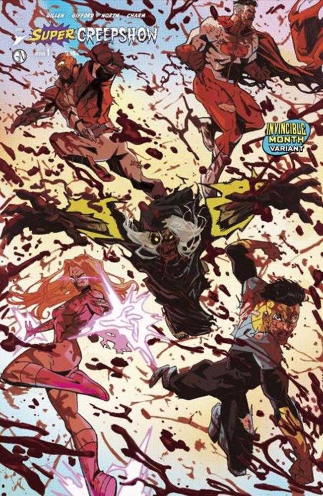 Super Creepshow #1 (Of 5) Cover E Rossi Gifford Invincible Team Up Variant (Mature)