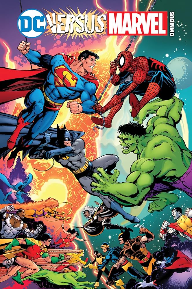 DC Versus Marvel Omnibus Hardcover George Perez Cover