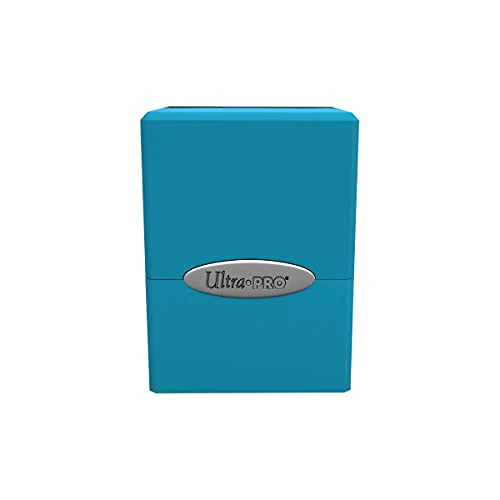 Deck Box Satin Cube Sky Blue