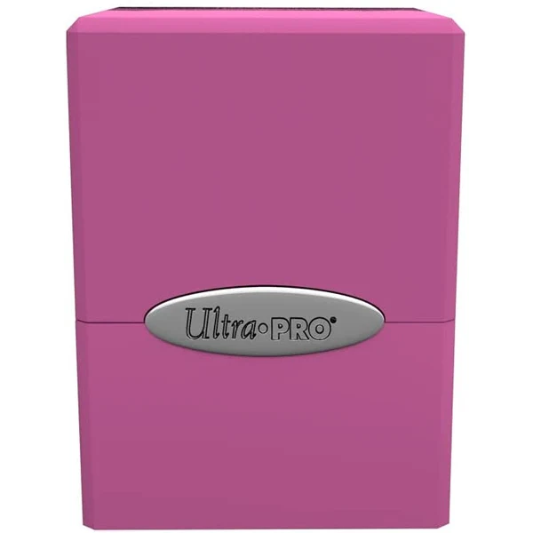 Deck Box Satin Cube Hot Pink