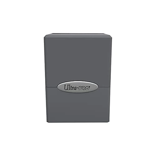 Deck Box Satin Cube Smoke Grey