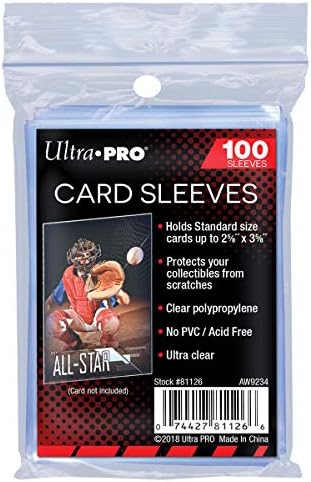 Ultra Pro Sleeves: Standard Size - (Penny Sleeves) 100CT