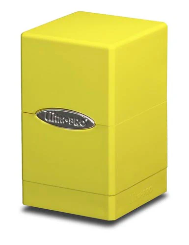 Deck Box Satin Tower v2 Bright Yellow