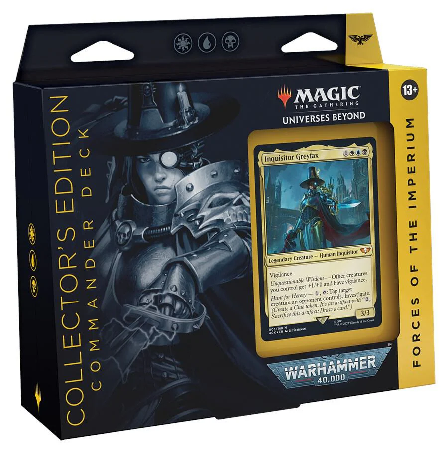 Magic G Universes Beyond Warhammer 40k Commander Deck Collector's Edition - Image 5
