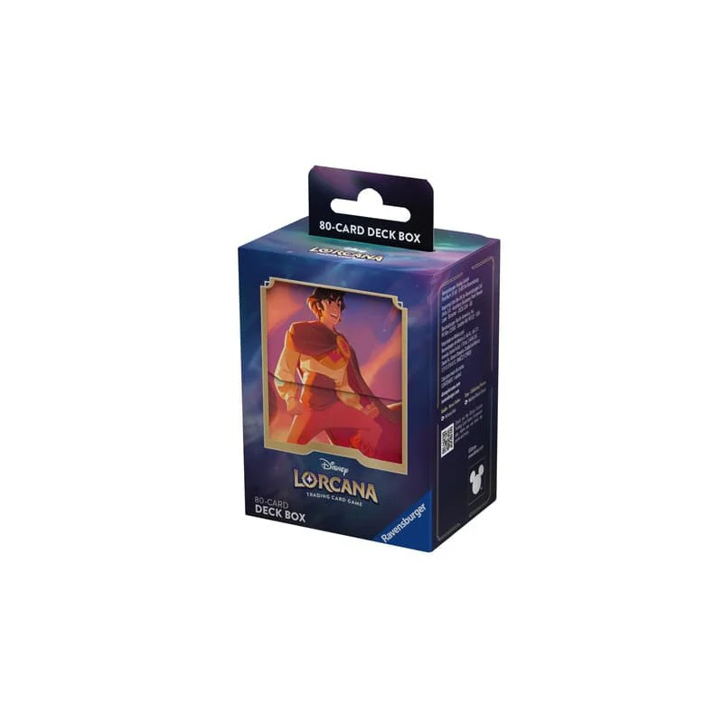 Deck Box Lorcana Shimmering Skies - Aladdin
