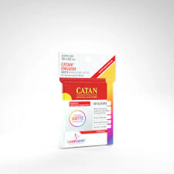 Catan-Sized Sleeves: 56 X 82 Mm (50) Matte