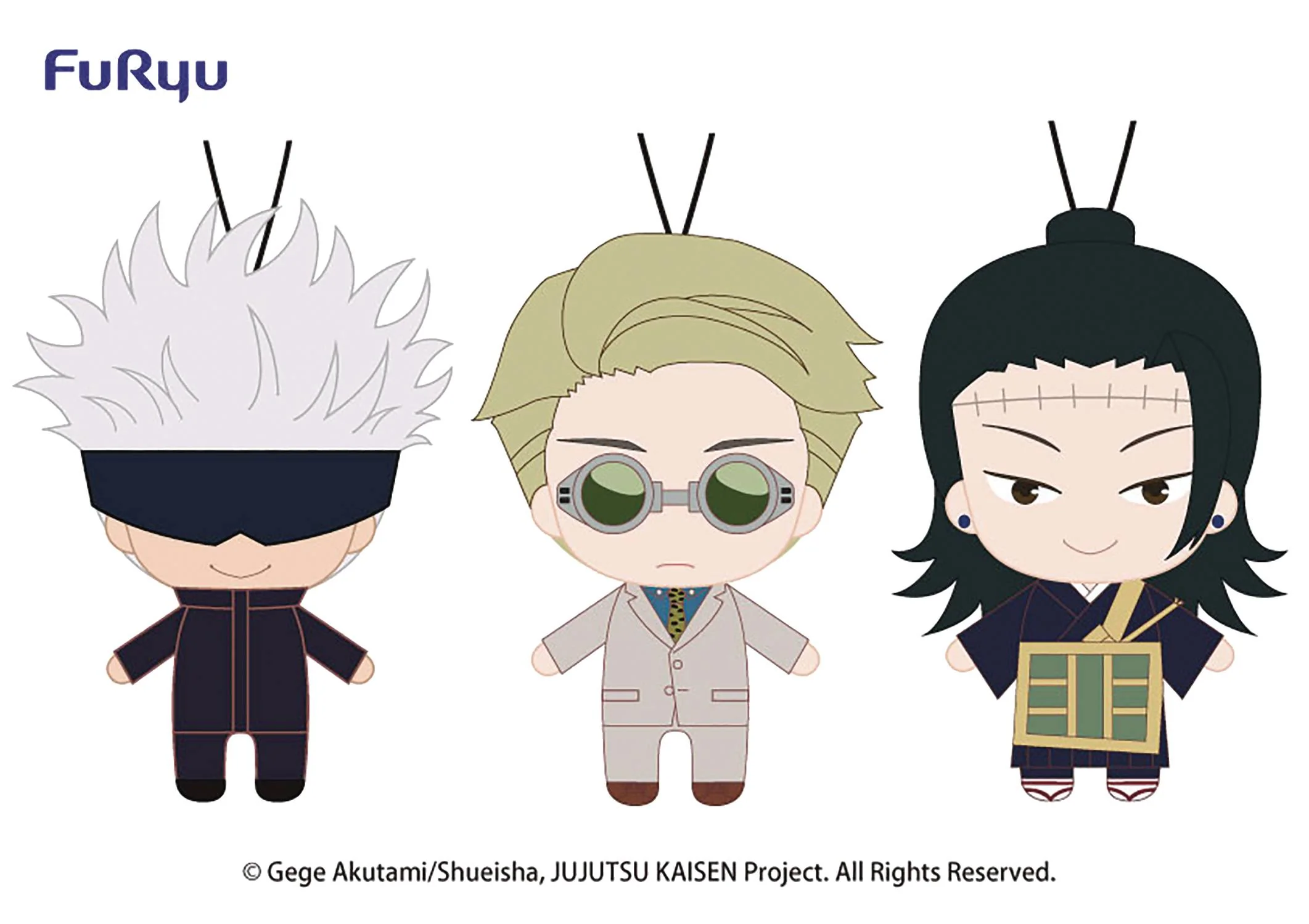 Jujutsu Kaisen V3 Plush Toy 3Pc Set