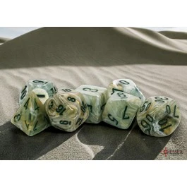Mega-Hedral Marble Green/Dk Gr