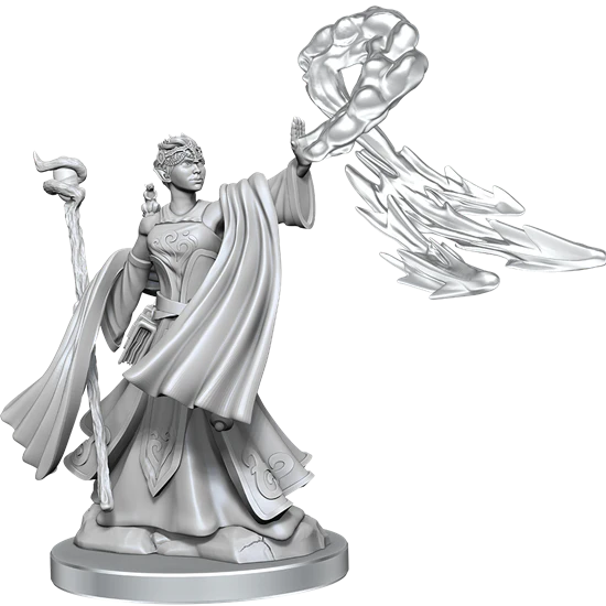 D&D Minis Frame Elf Wizard Female