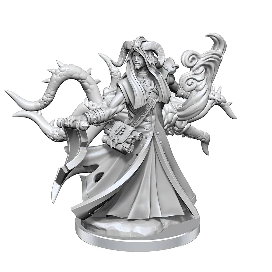 D&D Minis Frame Tiefling Warlock