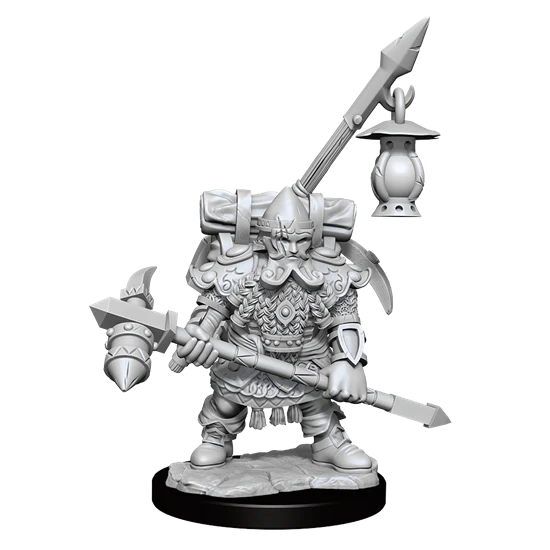 D&D Minis Frame Dwarf Fighter