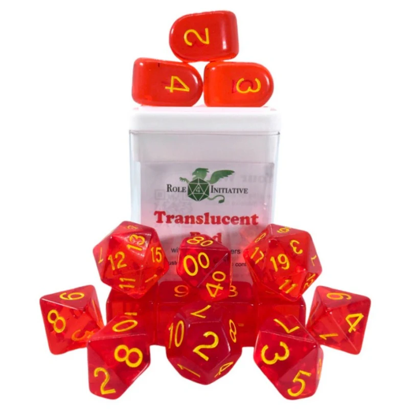R4I Trans Red/Gold 15pc Set