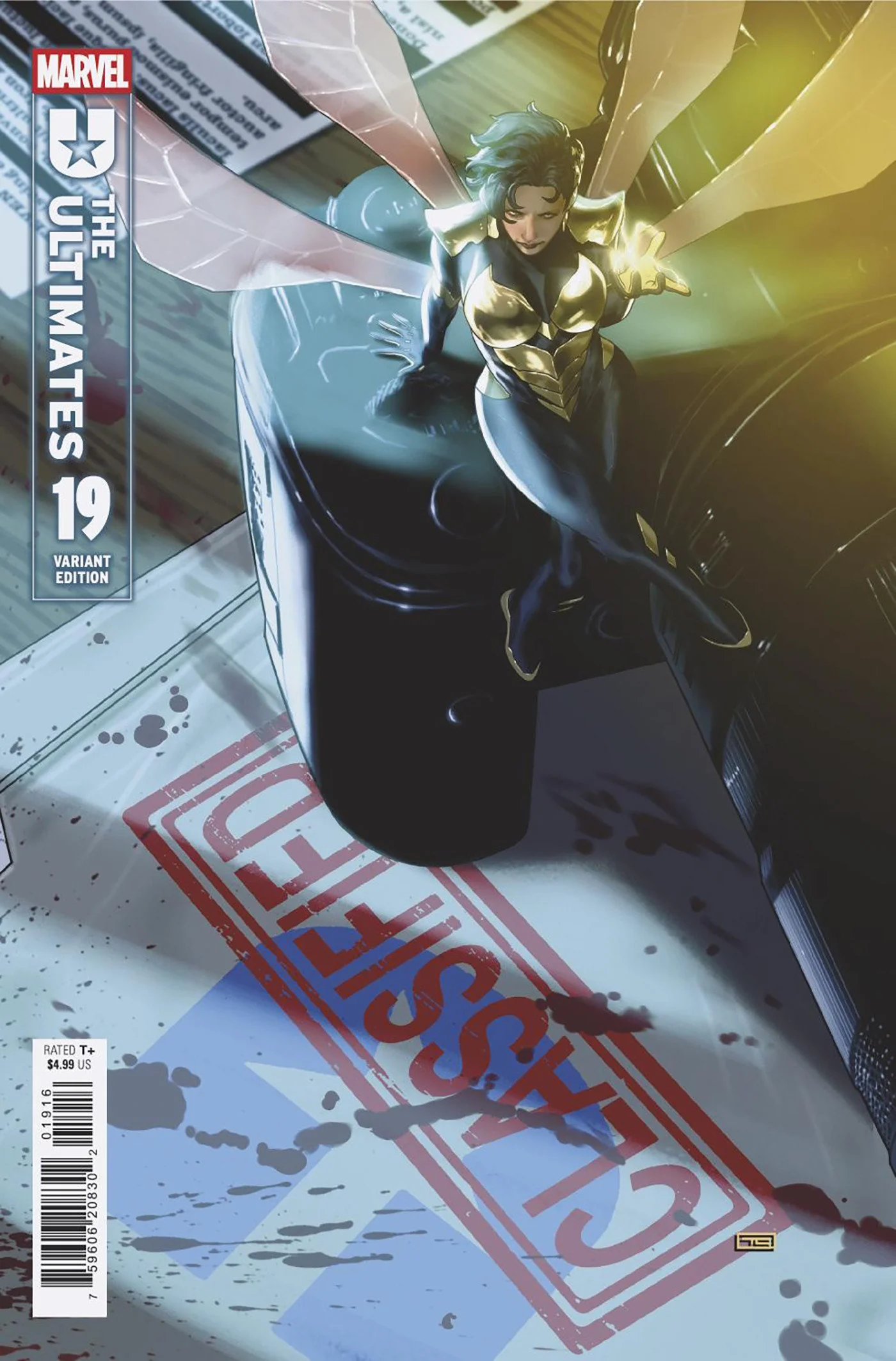 Ultimates #19 Taurin Clarke Variant