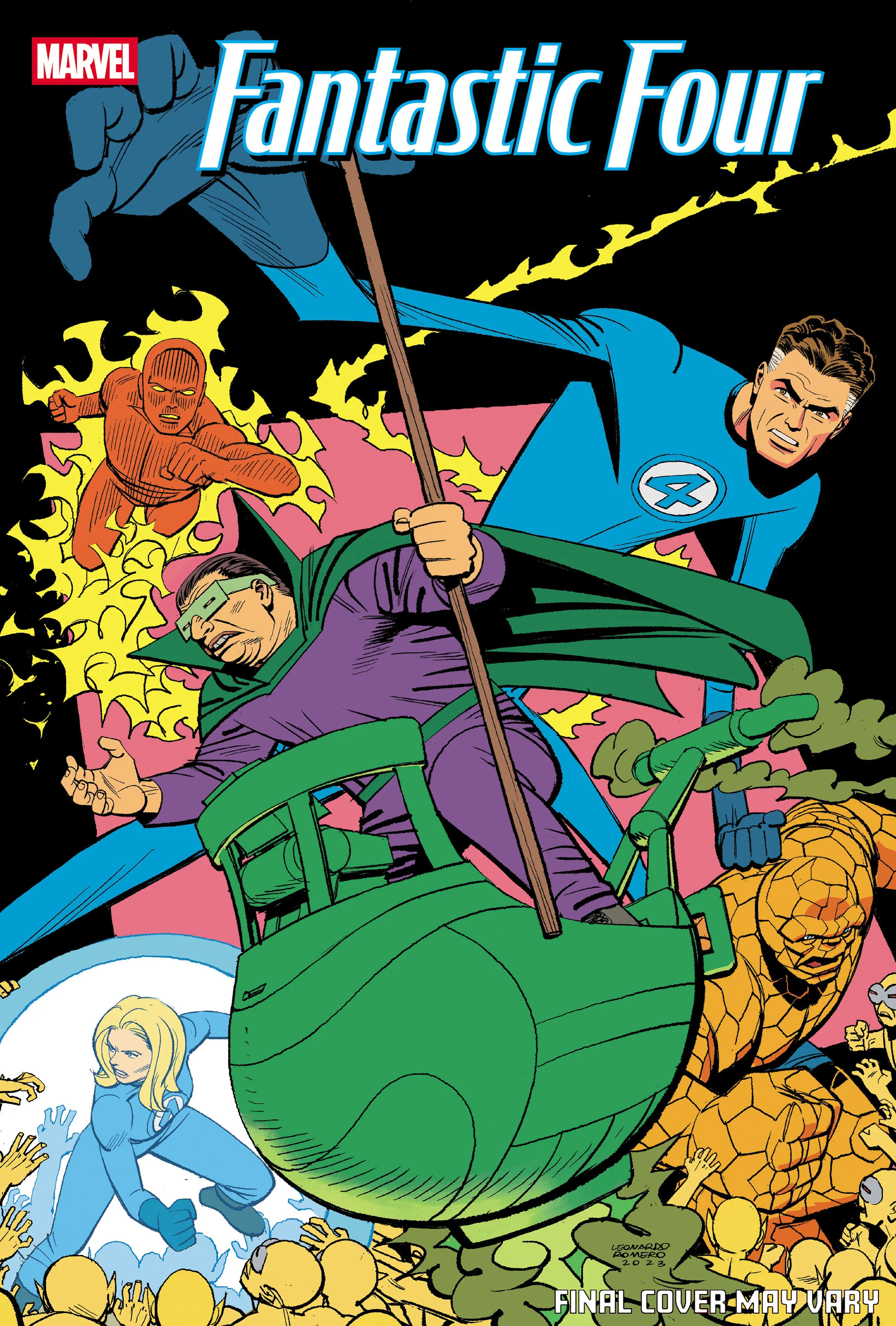 Fantastic Four #7 Leonardo Romero Variant