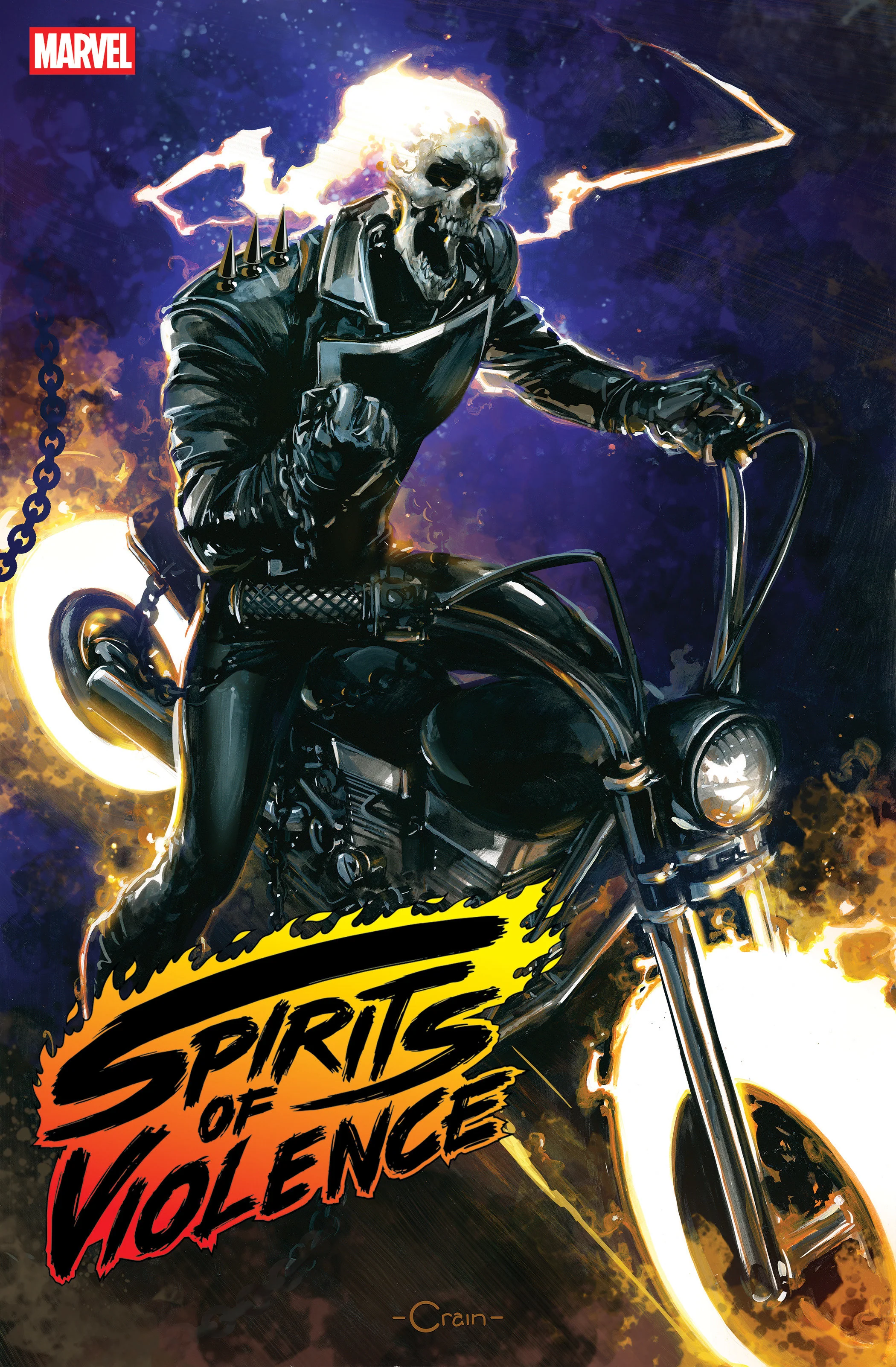 Spirits Of Violence #4 Clayton Crain Variant