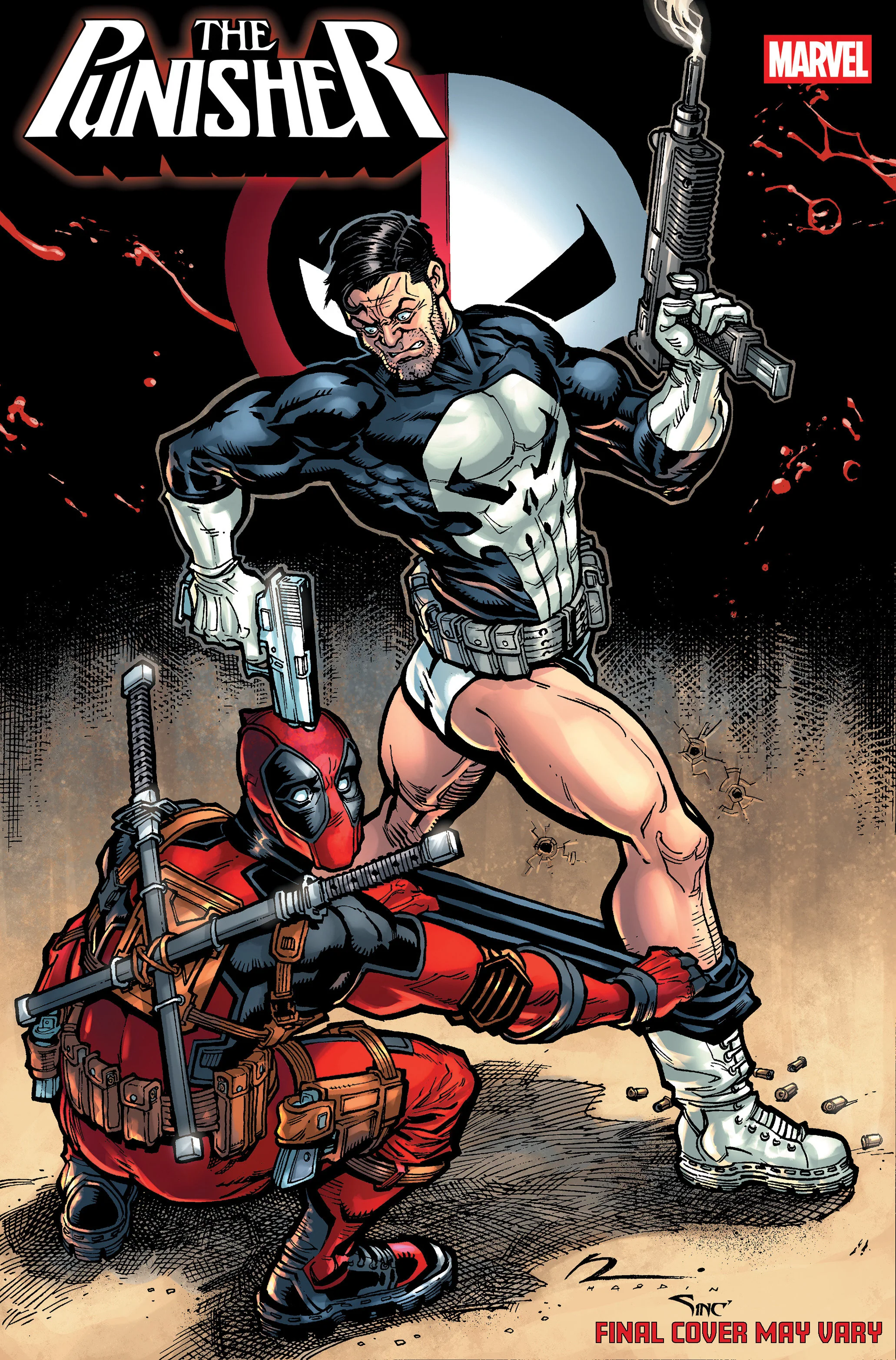 Punisher #2 Chad Hardin April Pool's Day Variant