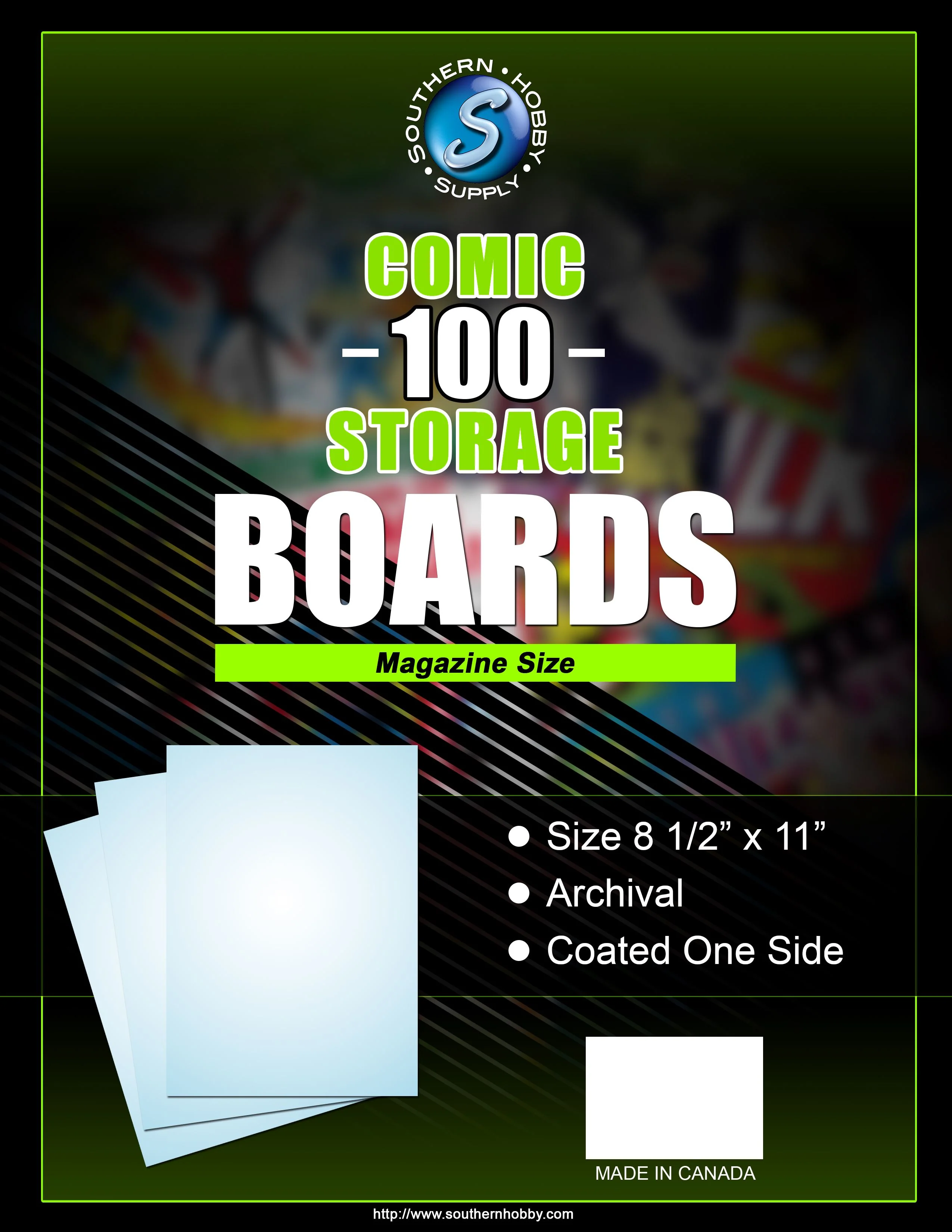 White Backer Board Magazine 100