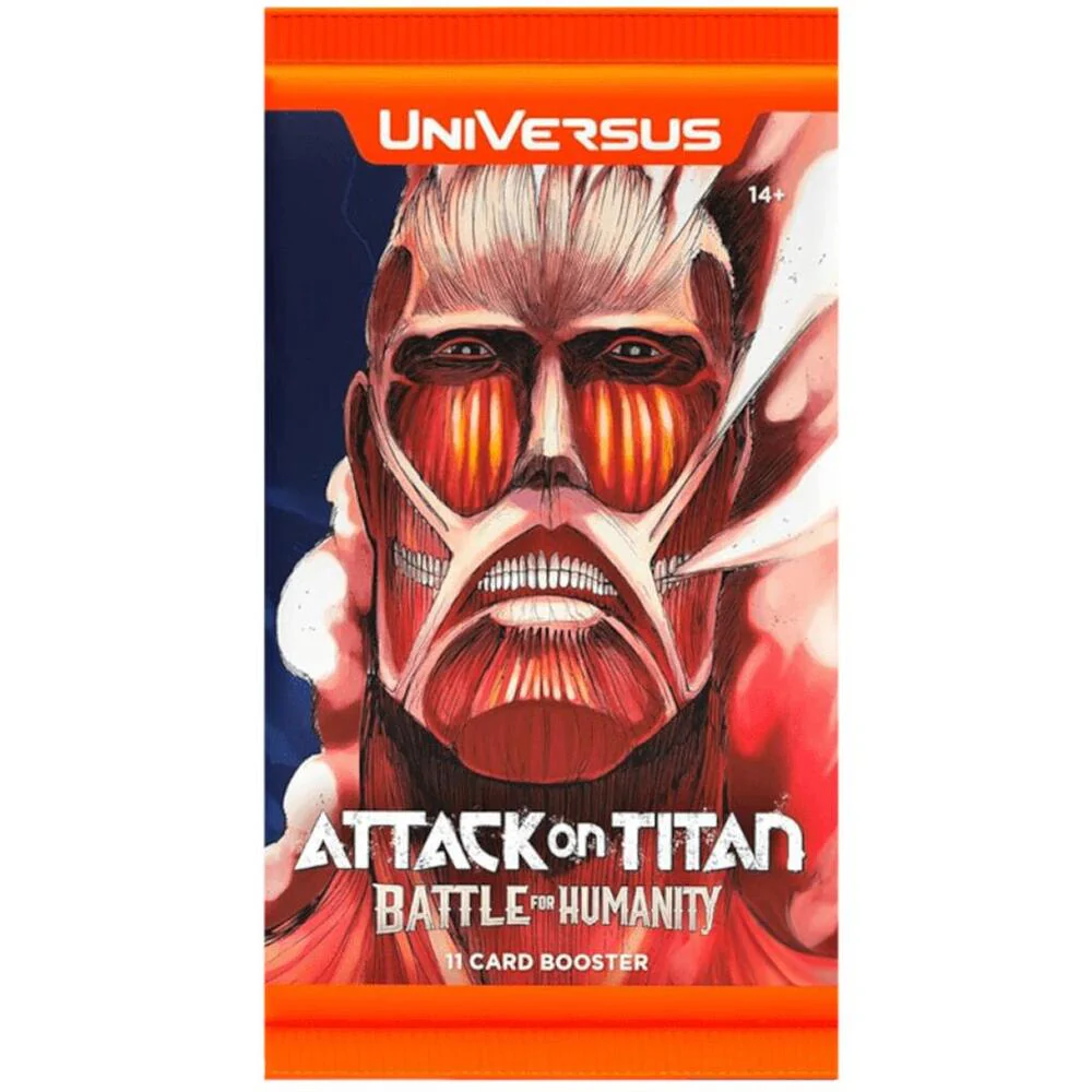 UniVersus CCG AOT Battle for Humanity Booster Pack
