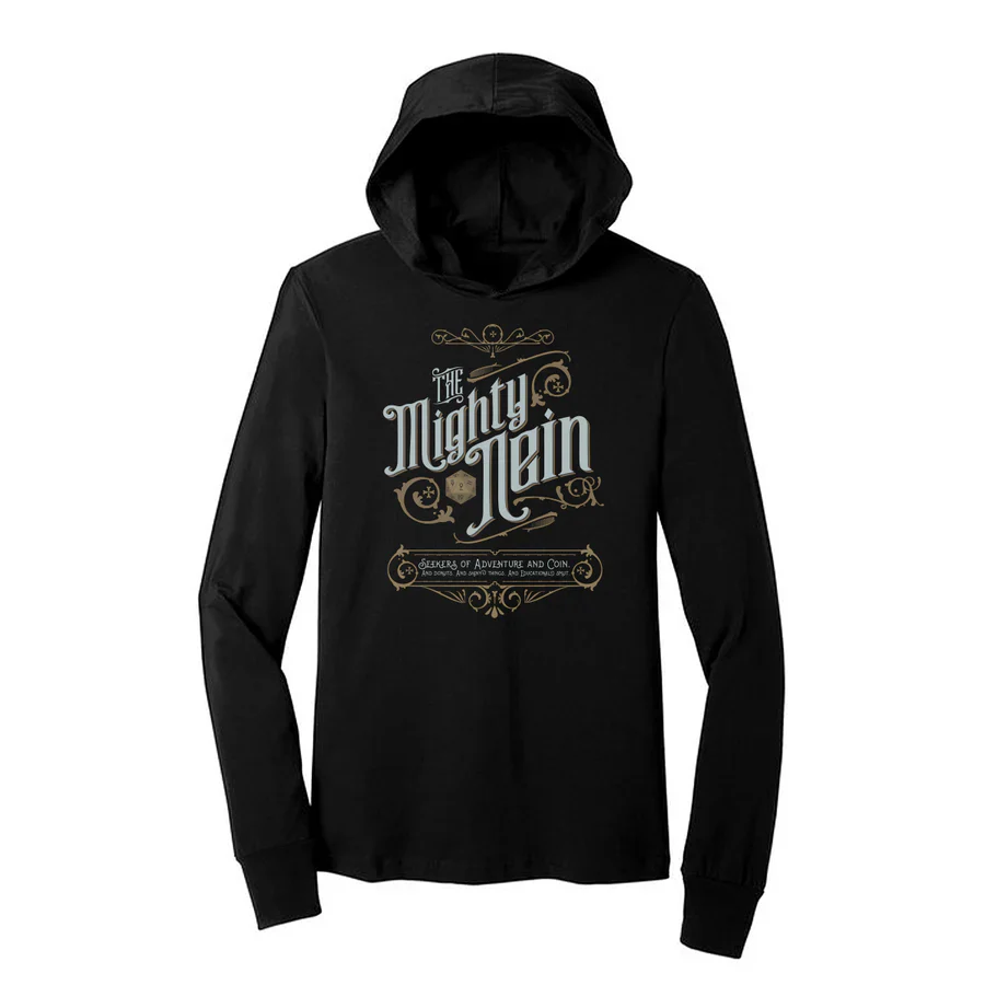 Critical Role Mighty Nein Lightweight Hoodie S