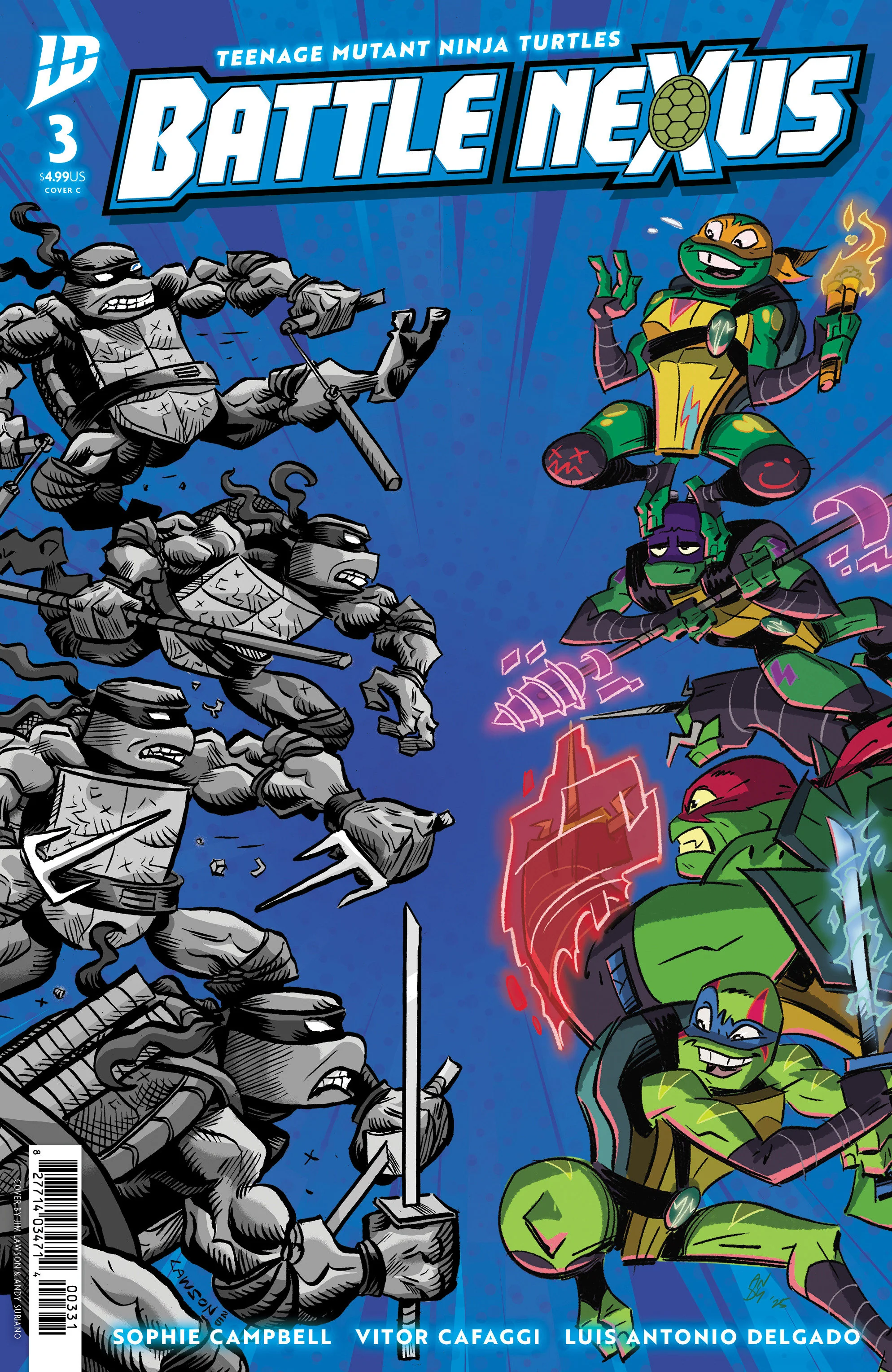 Teenage Mutant Ninja Turtles: Battle Nexus #3 Variant C (Lawson & Suriano)