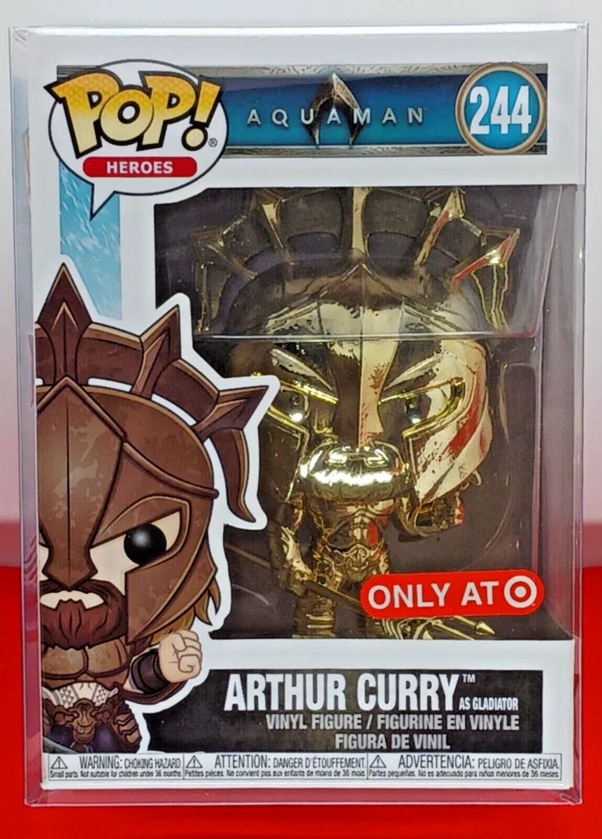 Funko POP! DC: Aquaman - Arthur Curry #244 (Target Exclusive) - Image 2