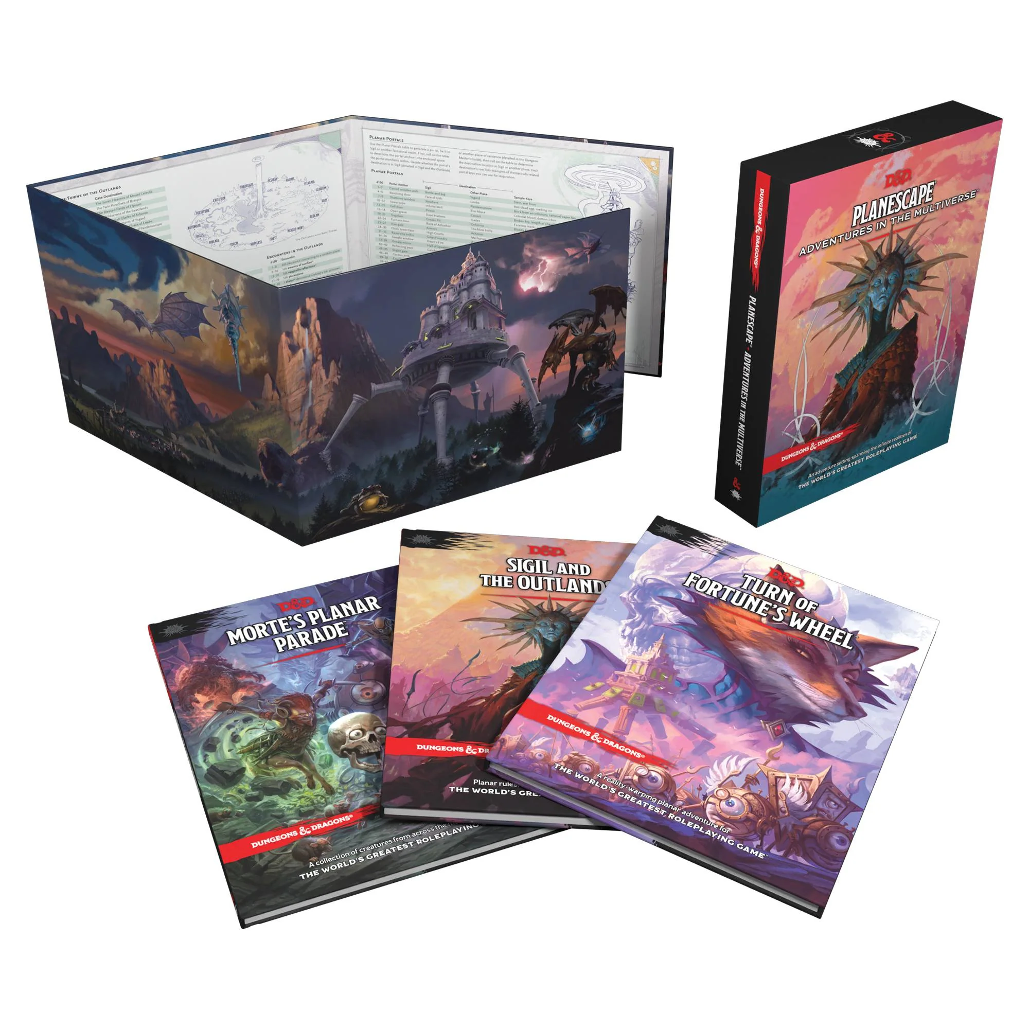 D&D Rpg Planescape Adv In Multiverse Hc