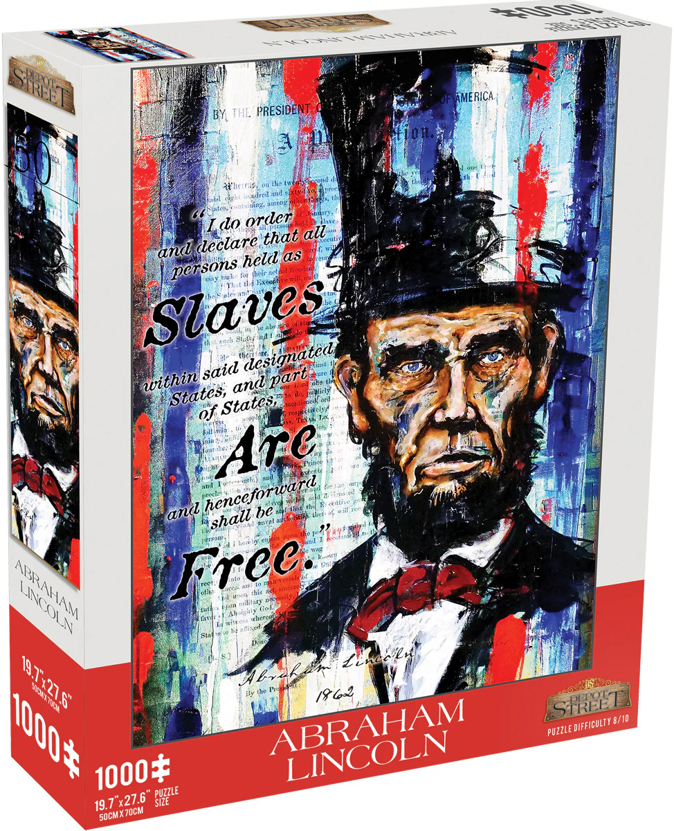 Abraham Lincoln 1000 pc Puzzle
