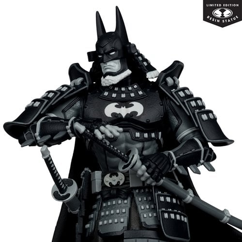 DC Direct Batman Ninja Batman Black and White 1:10 Scale Resin Statue - Image 2