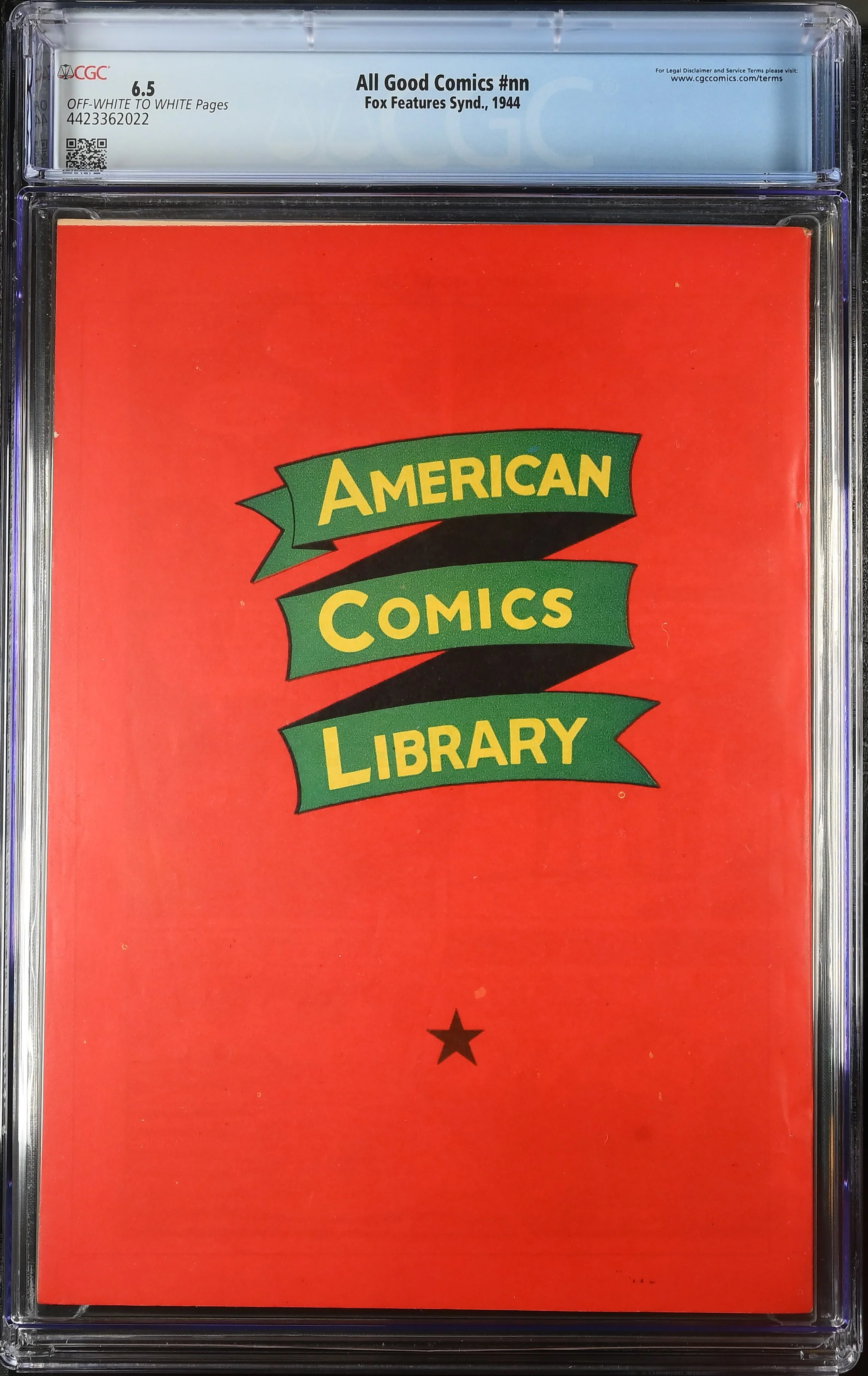 All Good Comics #NN CGC 6.5 - Image 2