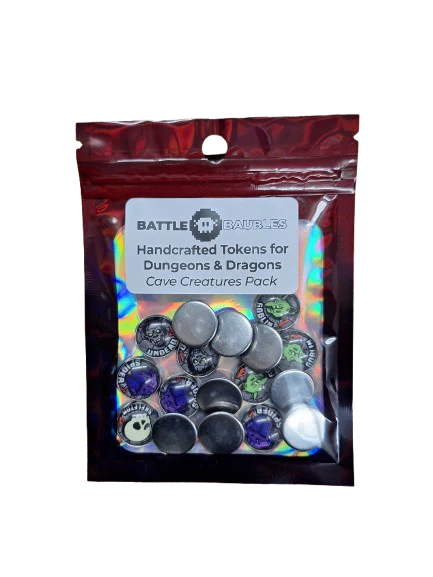 Battle Baubles - D&D Cave Creatures Tokens Pack