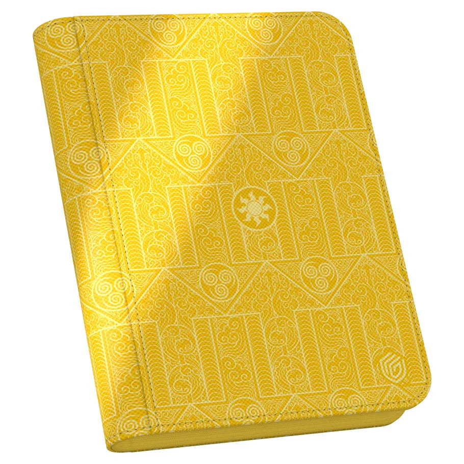 Binder: 4-Pocket: ZipFolio: Magic the Gathering: Avatar The Last Airbender: Mana Symbol White