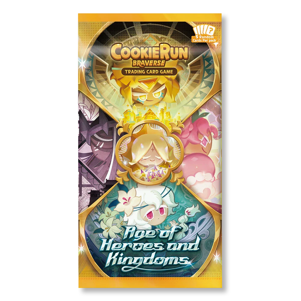 CookieRun TCG: Set 2: Age of Heroes and Kingdoms Booster Pack