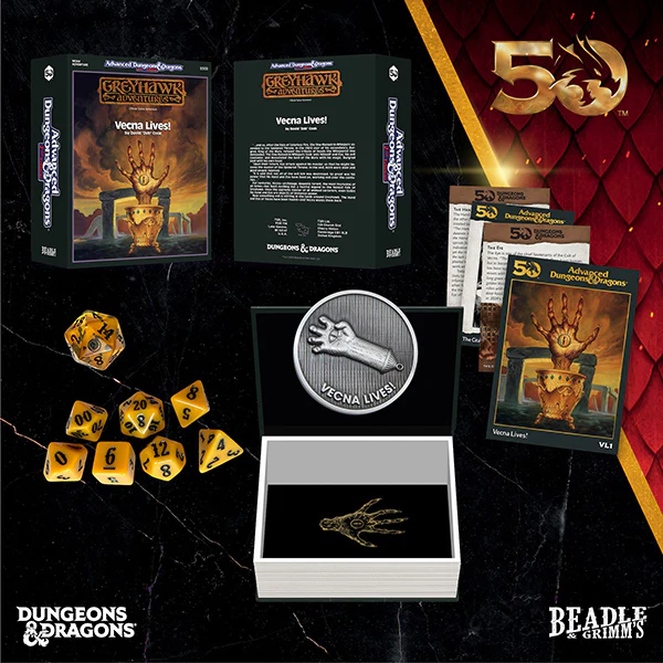 D&D Classic Module Dice Set: Vecna Lives