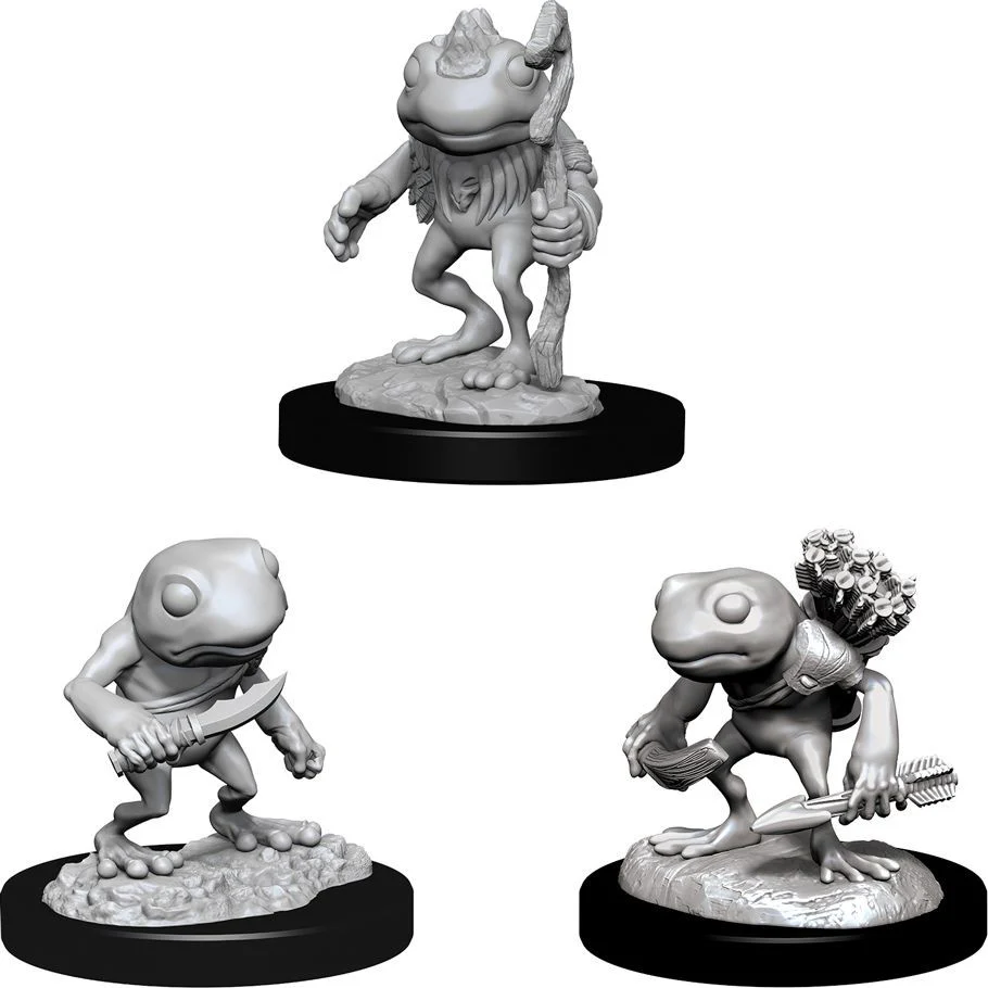 D&D: Nolzur's Marvelous Minis: Grung W10 (Unpainted)