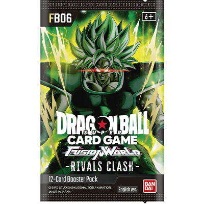 Dragon Ball Super Fusion World TCG: Set 06 Rivals Clash Booster Pack (FB06)