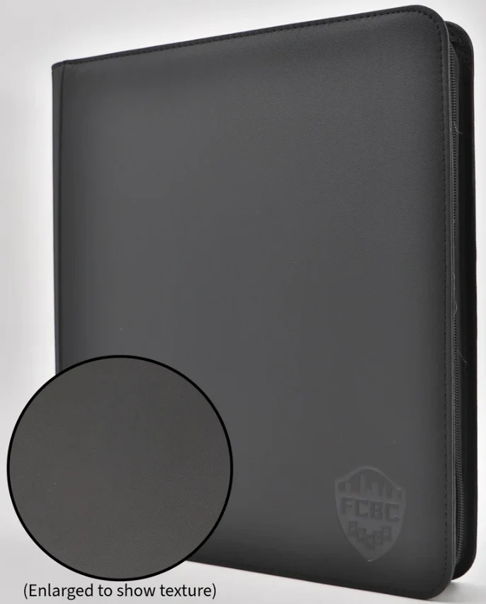 FCBC 12-Pocket Binder Black