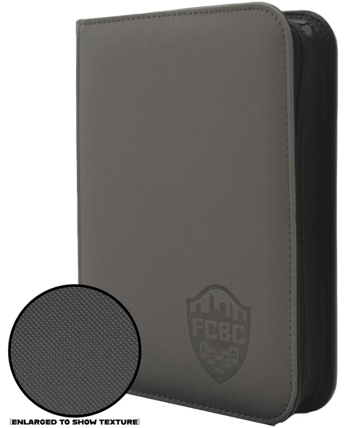 FCBC 4-Pocket Binder Grey