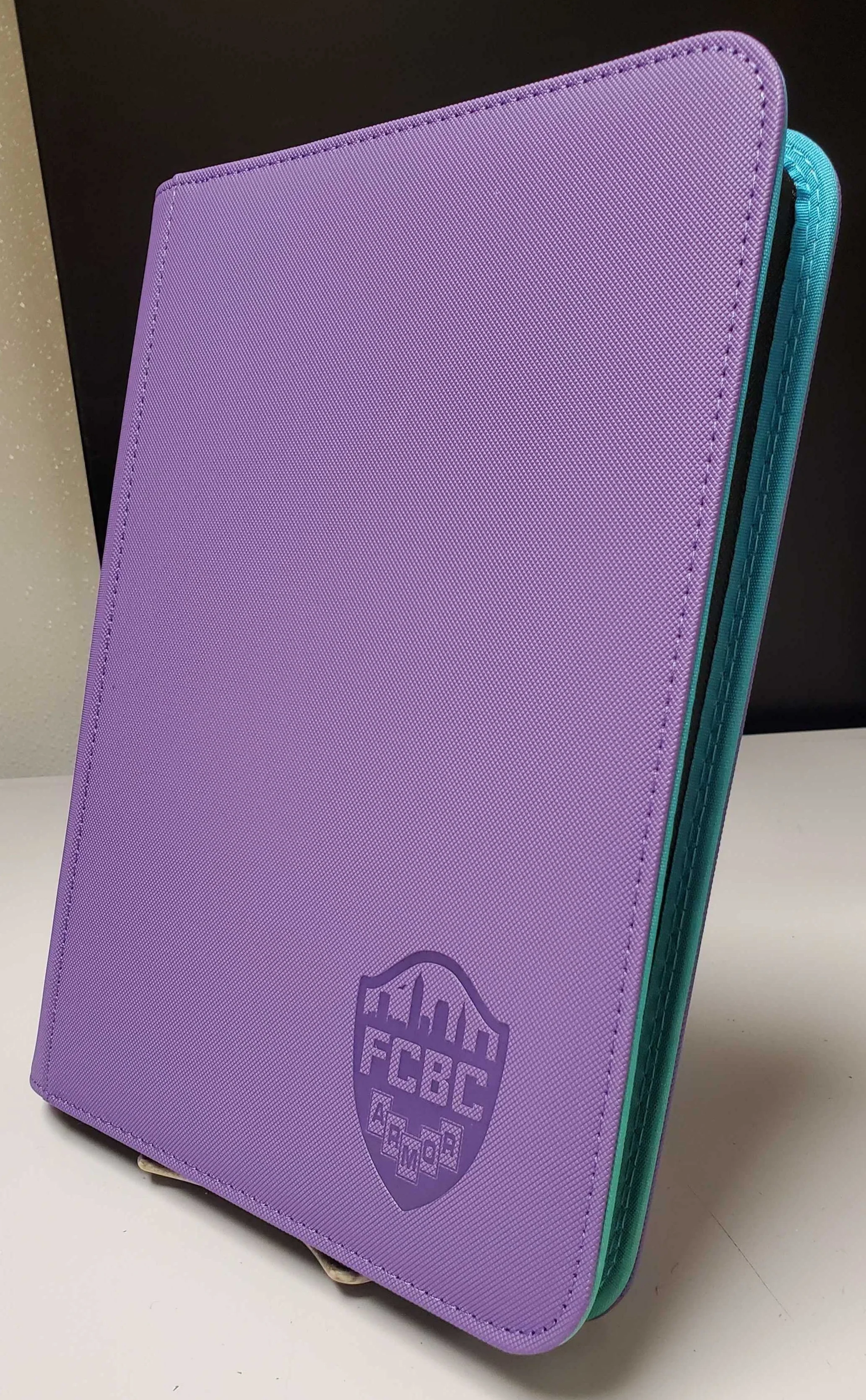 FCBC 4-Pocket Top-Loader Binder Purple