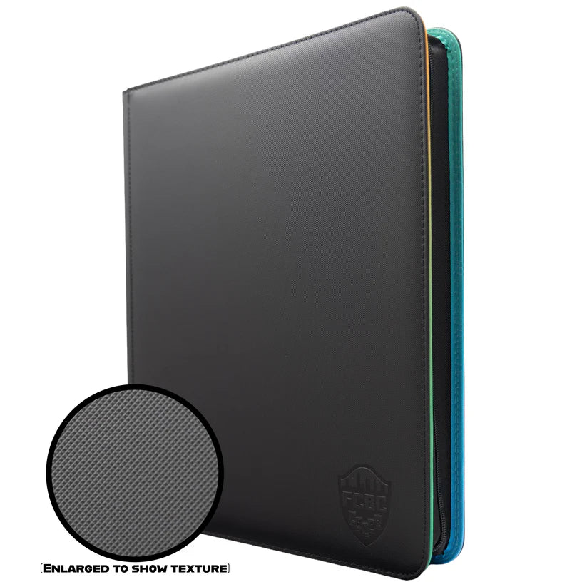 FCBC 9-Pocket Top-Loader Binder Black