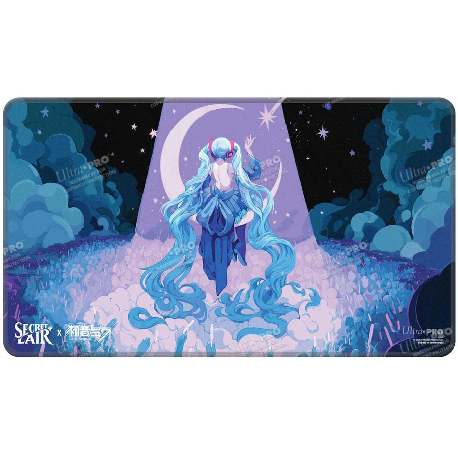 Hatsune Miku - Secret Lair - Stitched Edge Playmat for Magic: The Gathering - (Spring) Inspiring Vantage
