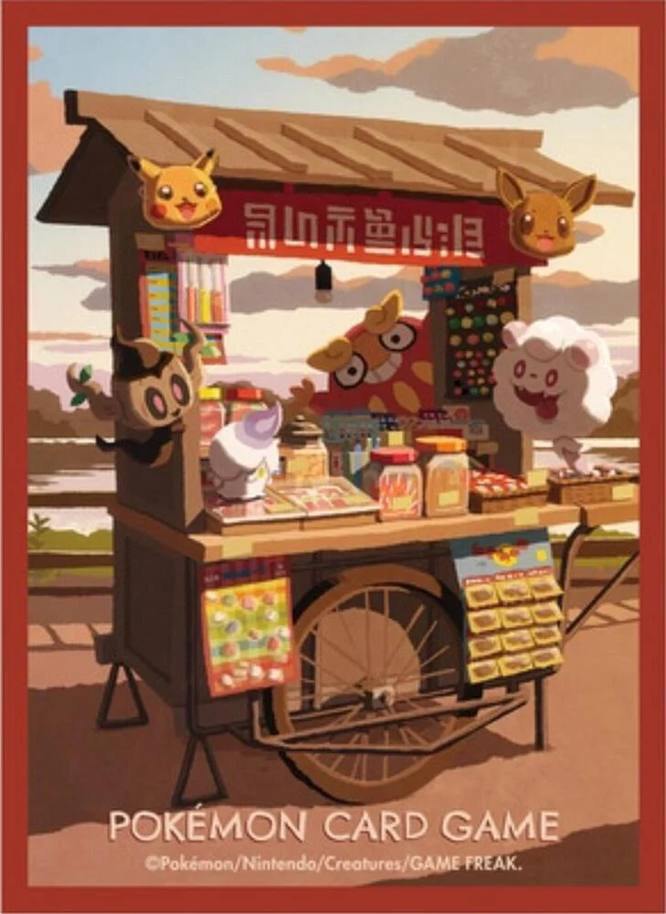 Japanese Pokemon Center - Sleeves - Food Stand