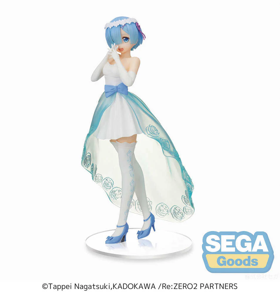 Re Zero Starting Life Rem Wedding Dress Spm Figure