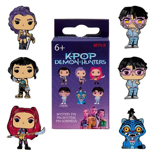 KPop Demon Hunters Mystery Box Pin