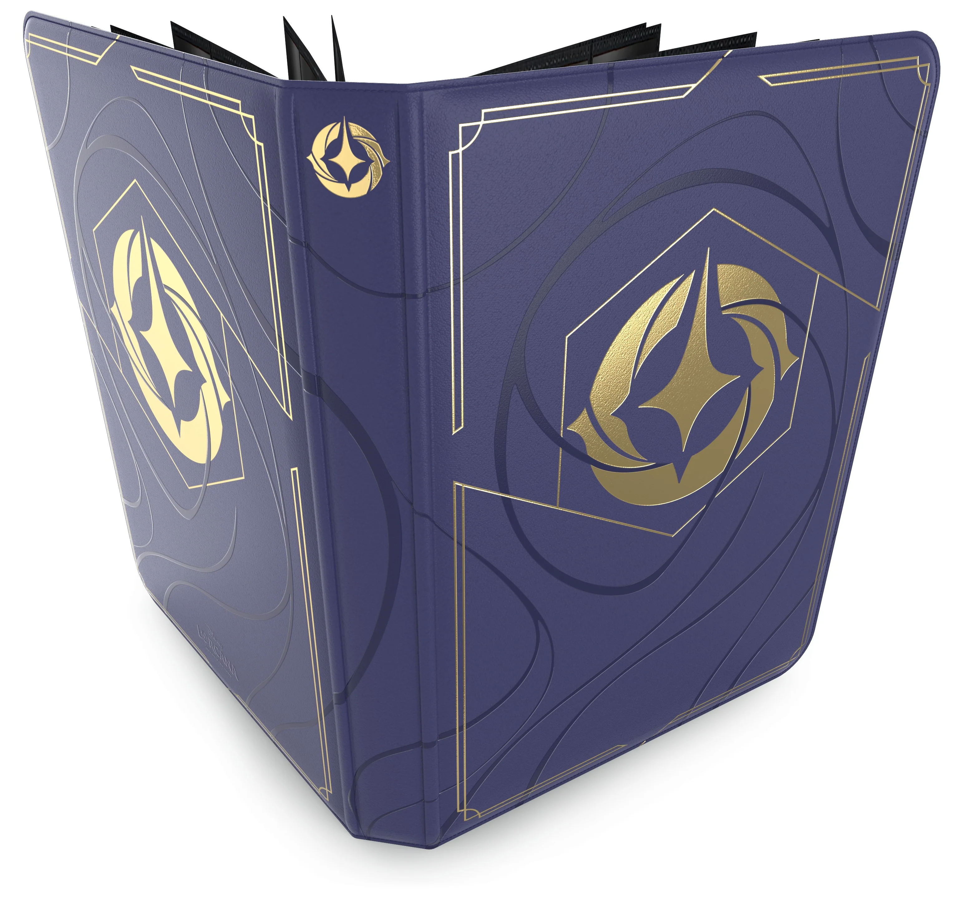 Lorcana Branded 9 Pocket Premium Portfolio Azurite Sea