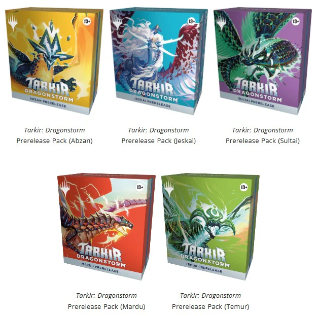 Magic: The Gathering - Tarkir Dragonstorm Pre-Release Kit
