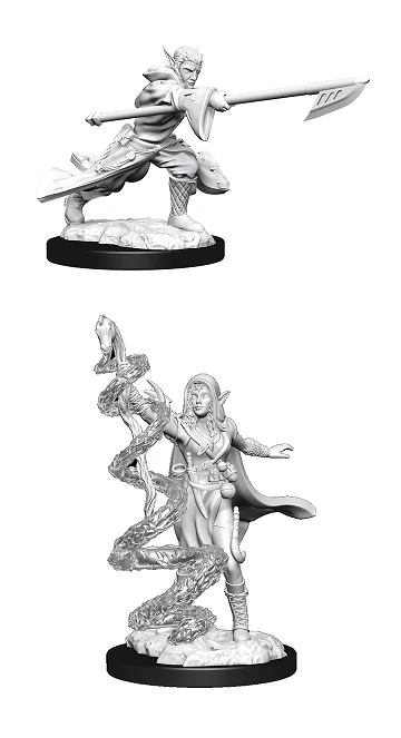MTG UNPAINTED MINIS WV1 JORAGA WARCALLER ELVES