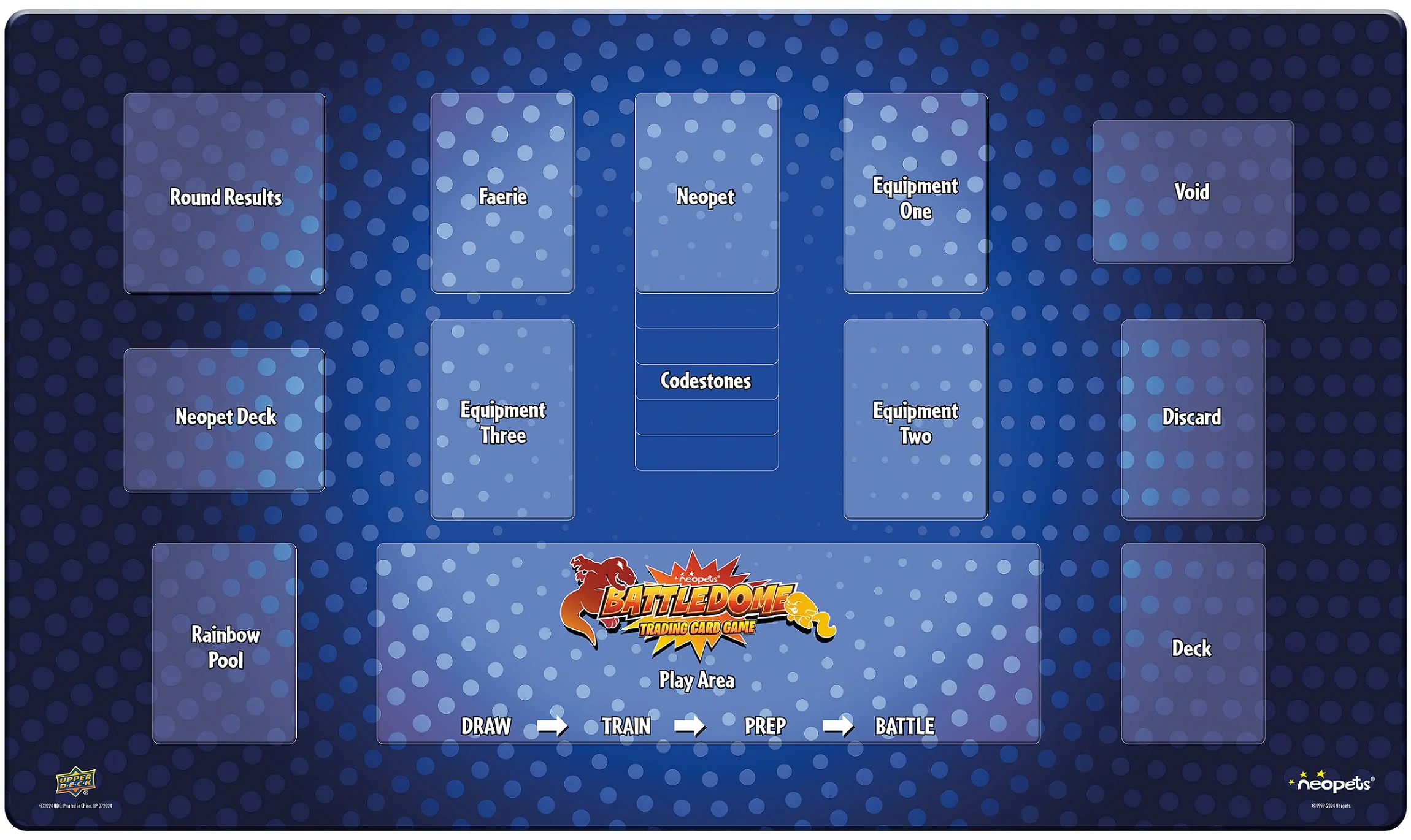 Neopets Battledome TCG: Playmat - Battledome