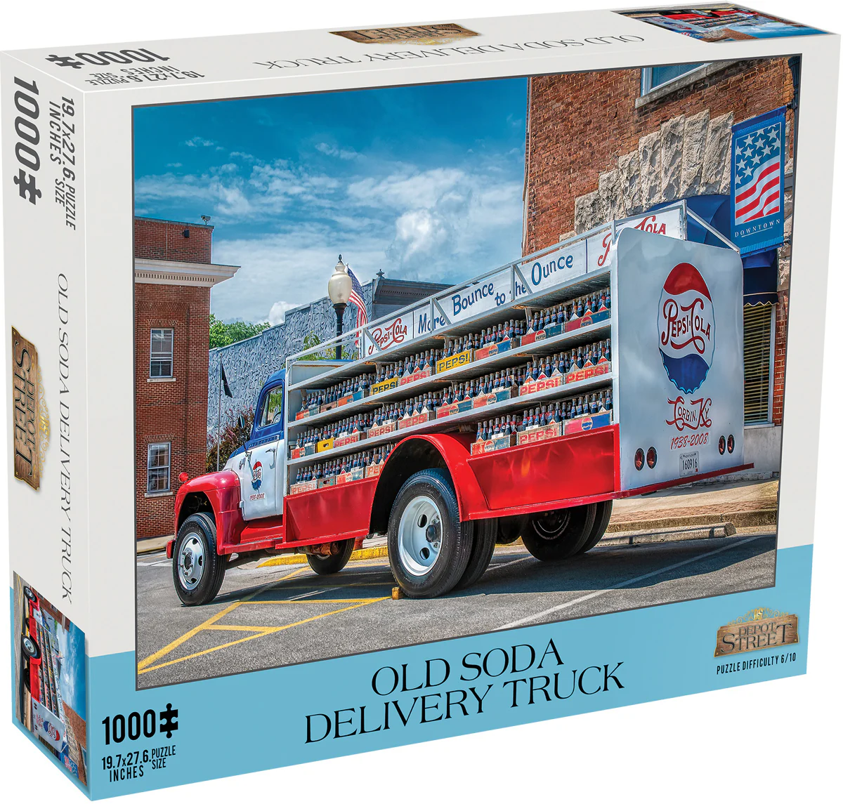 Old Soda Delivery Truck 1000pc Puzzle