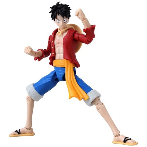 One Piece Anime Heroes Monkey D. Luffy Version 2 Action Figure - Image 2