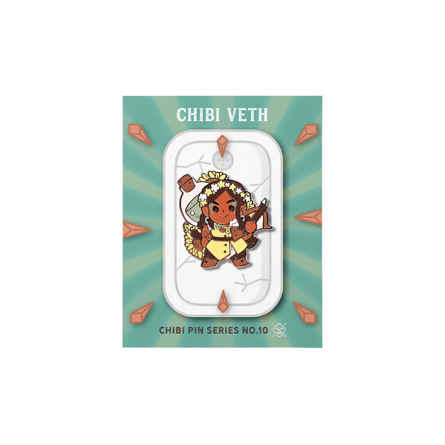 Critical Role Chibi Pin #10 Veth Brenatto